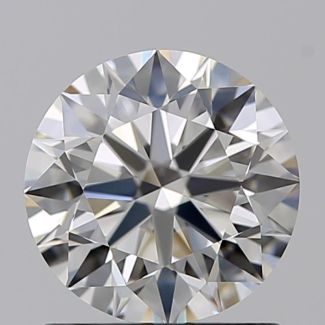 1.00 Carat Round I VVS2 EX GIA Natural Diamond