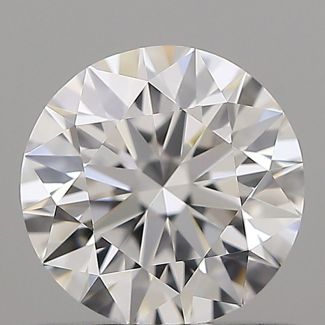 0.7 Carat Round D VVS2 EX GIA Natural Diamond