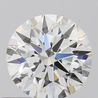 0.62 Carat Round F VS2 EX GIA Natural Diamond