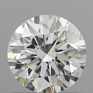 0.56 Carat Round G VVS1 EX GIA Natural Diamond