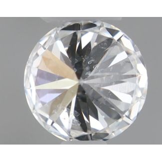 0.31 Carat Round E SI2 EX GIA Natural Diamond