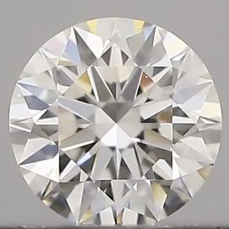 0.22 Carat Round F IF EX GIA Natural Diamond