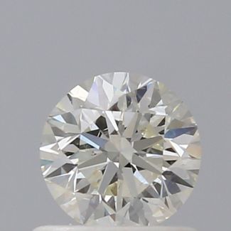 0.70 Carat Round K SI1 VG GIA Natural Diamond