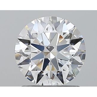 1.3 Carat Round E VVS2 EX GIA Natural Diamond