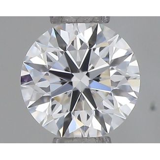 0.28 Carat Round F VVS1 EX GIA Natural Diamond