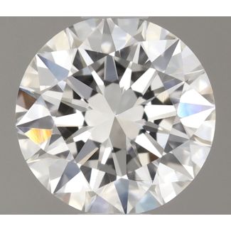 0.5 Carat Round G VVS1 EX GIA Natural Diamond