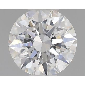 0.35 Carat Round E VS2 EX GIA Natural Diamond