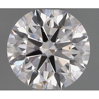 0.7 Carat Round E SI1 EX GIA Natural Diamond