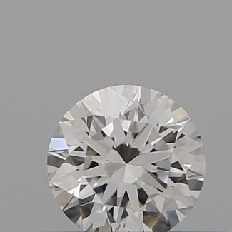 0.23 Carat Round H VVS1 EX GIA Natural Diamond