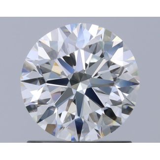 1.17 Carat Round H VVS2 EX GIA Natural Diamond