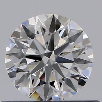 0.45 Carat Round D VS1 EX GIA Natural Diamond