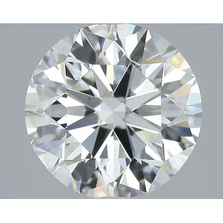 2.01 Carat Round H SI2 EX GIA Natural Diamond