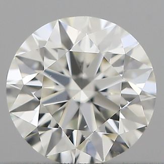 0.36 Carat Round G VS2 EX GIA Natural Diamond