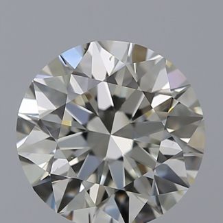 1.70 Carat Round J VS2 EX IGI Natural Diamond