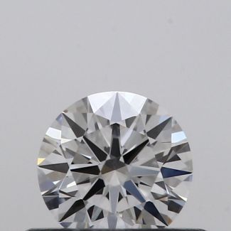 0.34 Carat Round E VVS1 EX GIA Natural Diamond