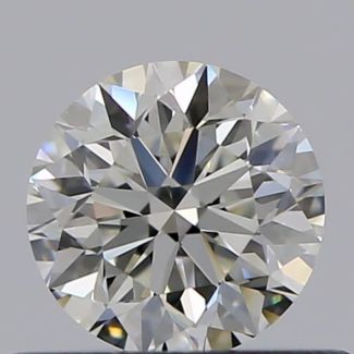 0.43 Carat Round I VS1 VG EX GIA Natural Diamond