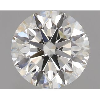 1.0 Carat Round H VS2 EX IGI Natural Diamond