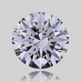 0.71 Carat Round E VVS2 EX GIA Natural Diamond