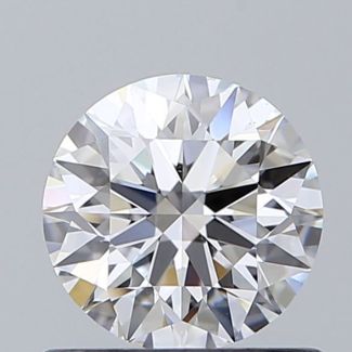 0.7 Carat Round D VS2 EX GIA Natural Diamond