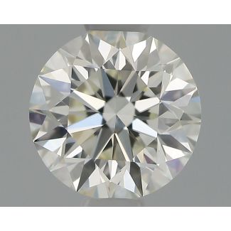 0.6 Carat Round H VVS2 EX IGI Natural Diamond