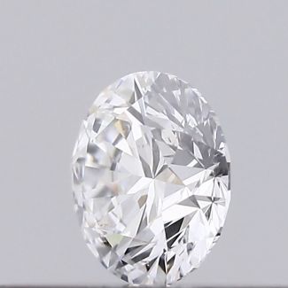 0.19 Carat Round D SI1 EX GIA Natural Diamond