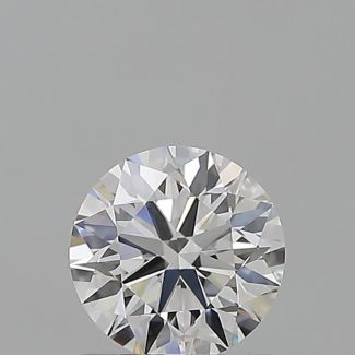 0.71 Carat Round E VVS2 EX GIA Natural Diamond