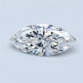 1.34 Carat Marquise E IF - EX VG GIA Natural Diamond