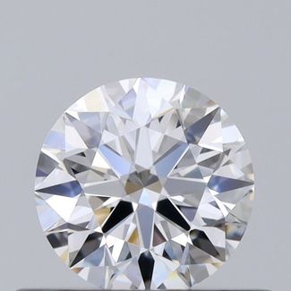 0.45 Carat Round D IF EX GIA Natural Diamond