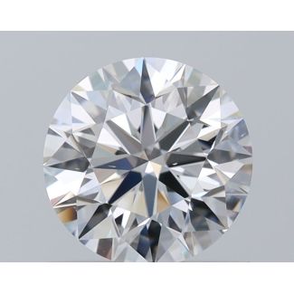 0.63 Carat Round E VVS1 EX GIA Natural Diamond