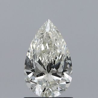 0.90 Carat Pear K SI1 - VG GIA Natural Diamond