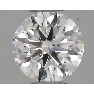 0.35 Carat Round D VS1 EX GIA Natural Diamond