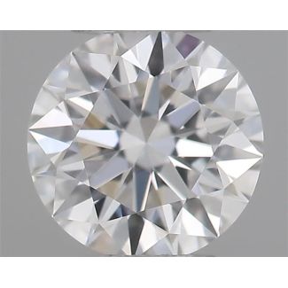 0.28 Carat Round D VVS1 EX GIA Natural Diamond