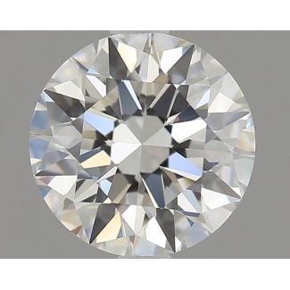 1.0 Carat Round H VVS1 EX GIA Natural Diamond