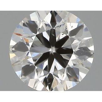 0.30 Carat Round H SI1 GD EX VG IGI Natural Diamond