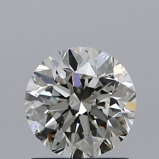 1.01 Carat Round J SI1 G EX GIA Natural Diamond