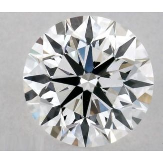 0.5 Carat Round E VVS2 EX VG GIA Natural Diamond