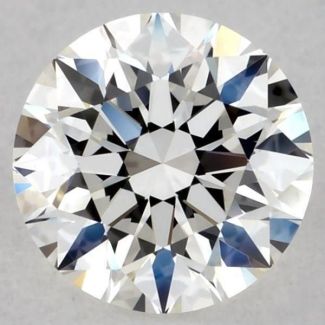 0.57 Carat Round G VVS1 EX GIA Natural Diamond