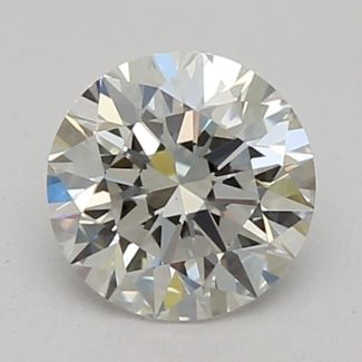 0.45 Carat Round F VS1 VG EX GIA Natural Diamond