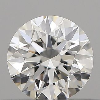 0.32 Carat Round F VS1 EX GIA Natural Diamond