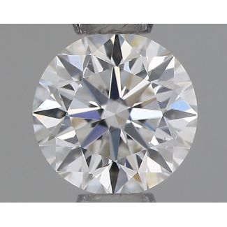 0.30 Carat Round F SI1 VG EX GIA Natural Diamond