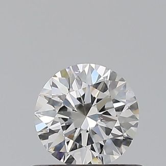 0.5 Carat Round G SI1 EX VG GIA Natural Diamond