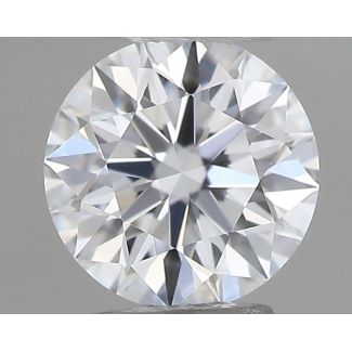 0.22 Carat Round D VVS1 EX GIA Natural Diamond