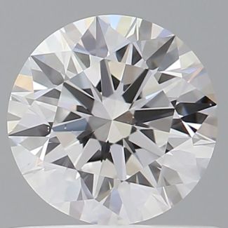 0.7 Carat Round D VS2 EX GIA Natural Diamond