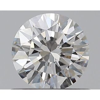 0.5 Carat Round F VS2 EX GIA Natural Diamond