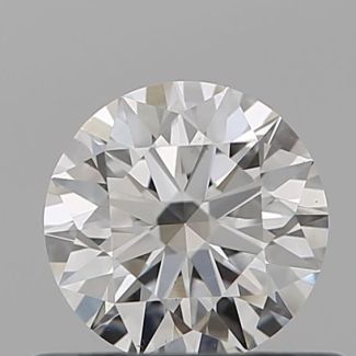 0.5 Carat Round F VS2 EX GIA Natural Diamond