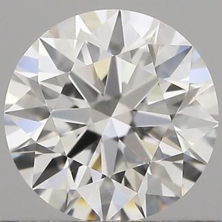 0.70 Carat Round E VVS2 EX GIA Natural Diamond