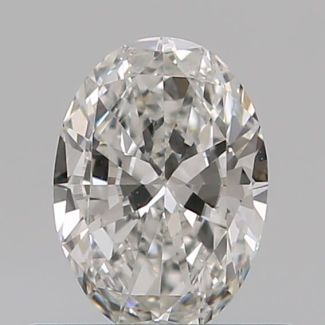 0.40 Carat Oval F VS1 - G VG GIA Natural Diamond