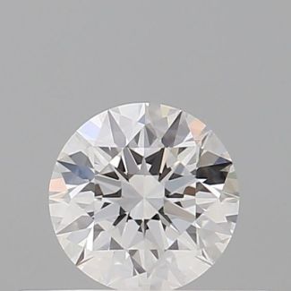 0.36 Carat Round E VVS1 EX GIA Natural Diamond