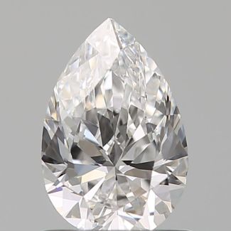 0.80 Carat Pear D VS1 - EX VG GIA Natural Diamond