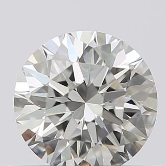 0.4 Carat Round D VVS2 EX GIA Natural Diamond